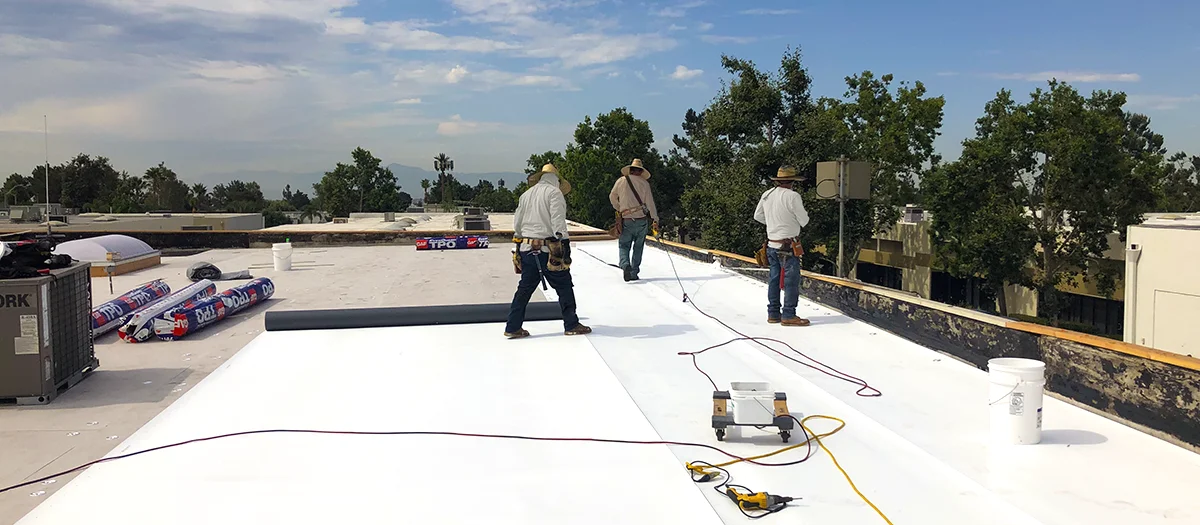 Neighborhood of buildings showing the scale of which CONOR is able to perform maintenance